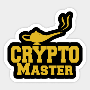 Crypto Master Sticker